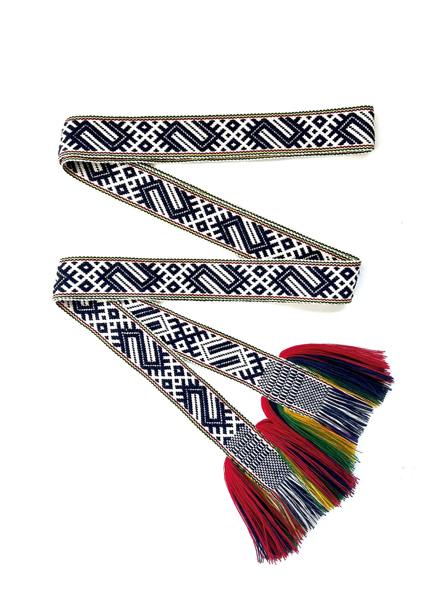 austa suvalkietiška tautinė juosta kostiumui