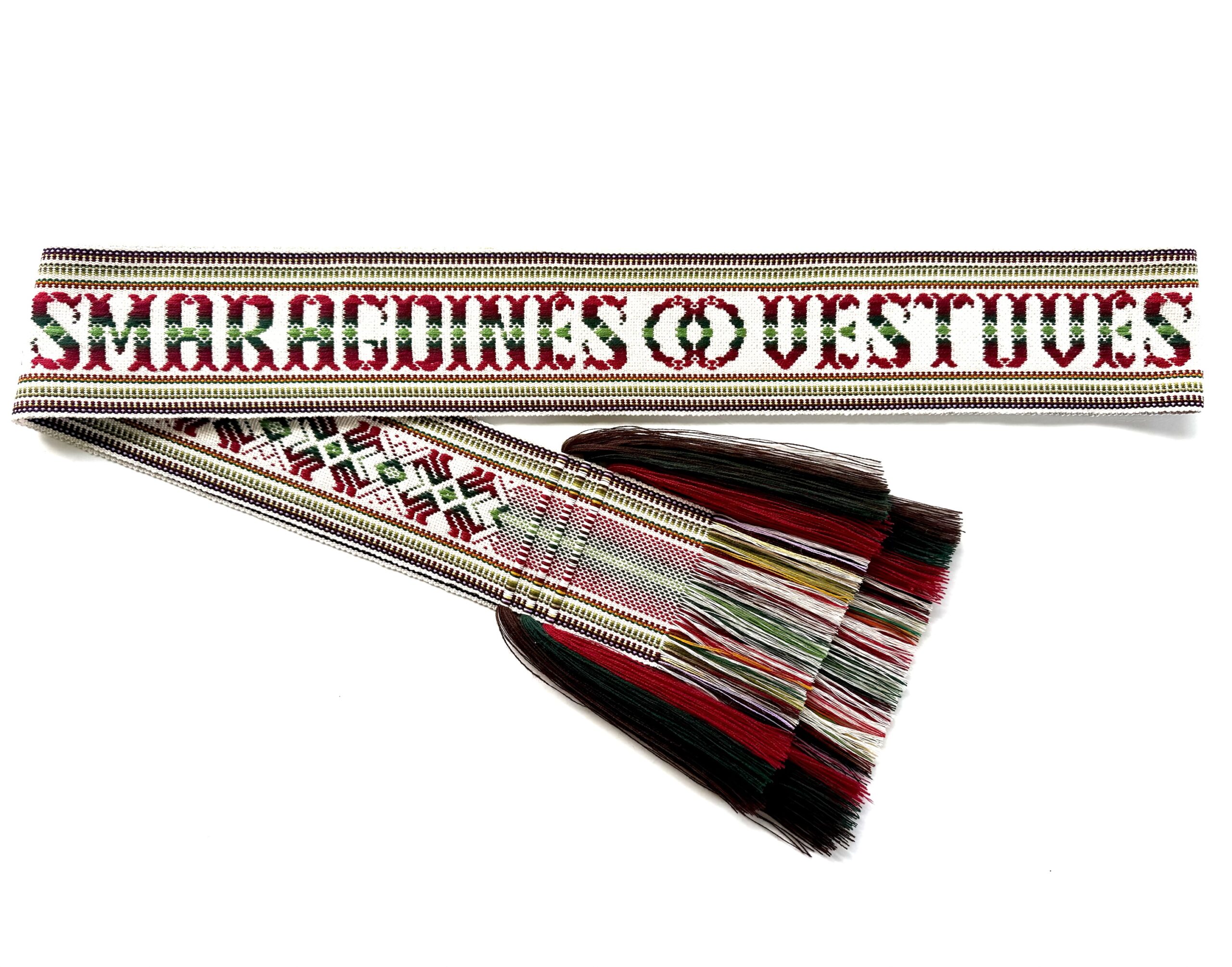 Austa juosta "SMARAGDINĖS VESTUVĖS"